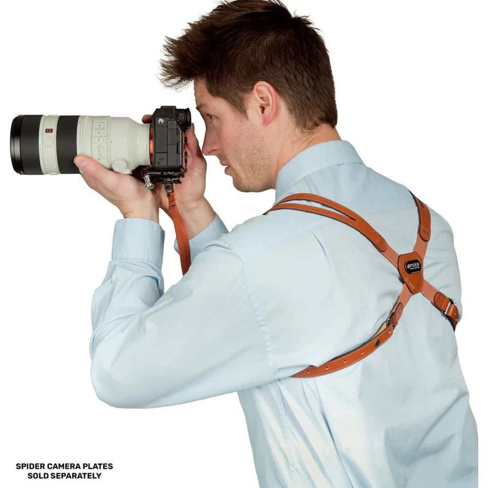 Spider SpiderPro Doppel-Schultergurt V3, Braun