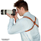 Spider SpiderPro Doppel-Schultergurt V3, Braun