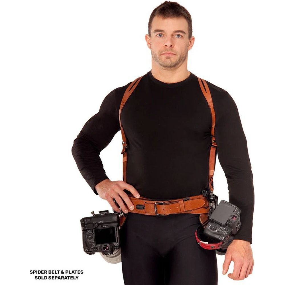 Spider SpiderPro Doppel-Schultergurt V3, Braun