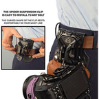 Spider SpiderPro Holster V3 + SCP, Braun