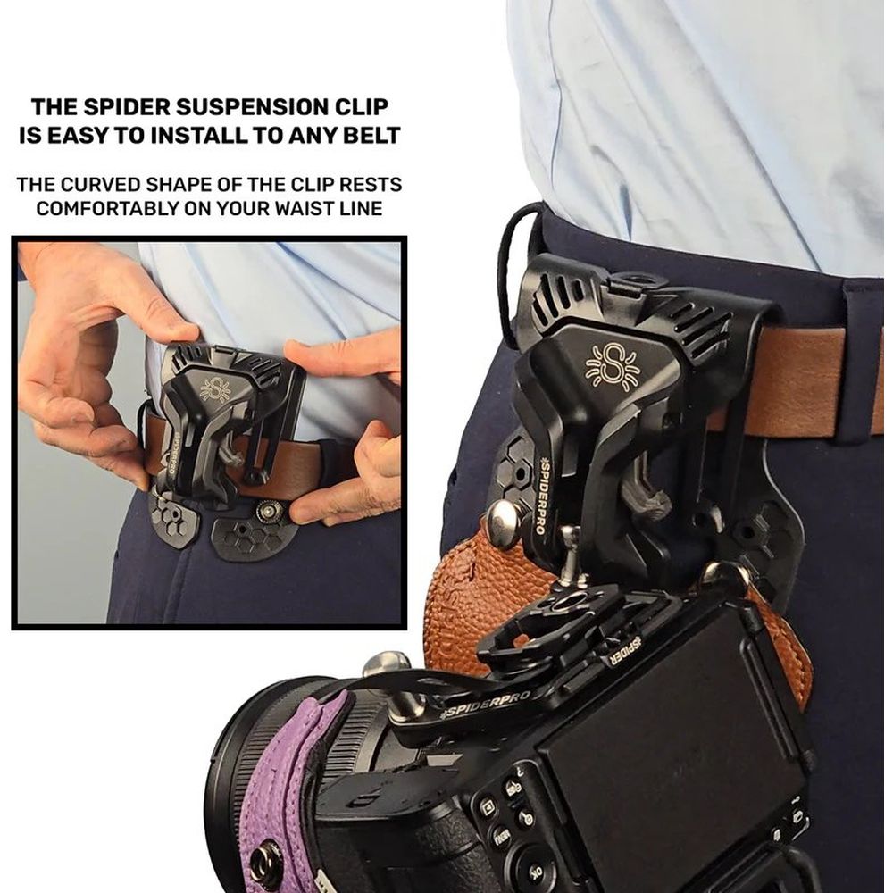 Spider SpiderPro Holster V3 + SCP, Braun