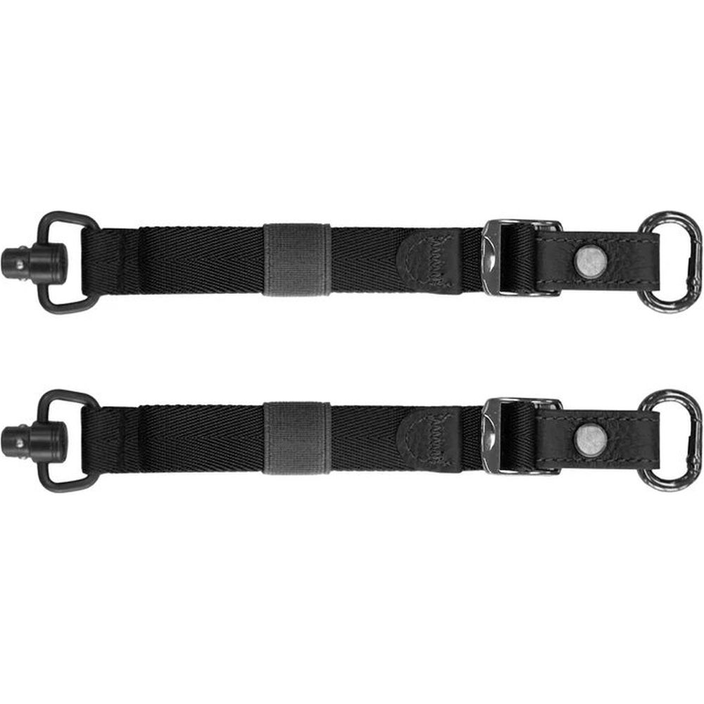 Spider Harness V3 QD Drop Straps (2er-Pack), Schwarz