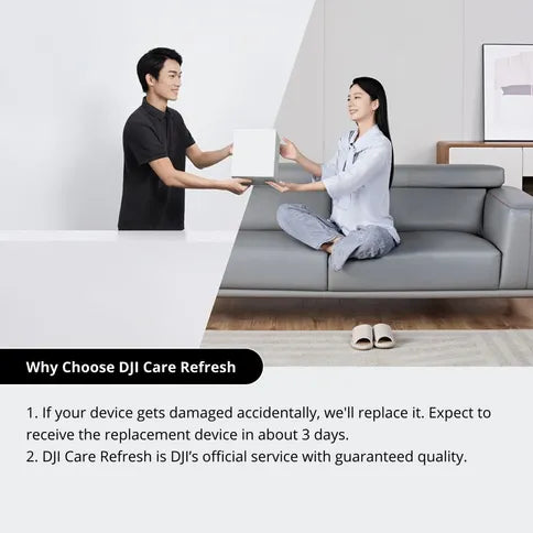 DJI Care Refresh 1-Year Plan Card for Lito X1