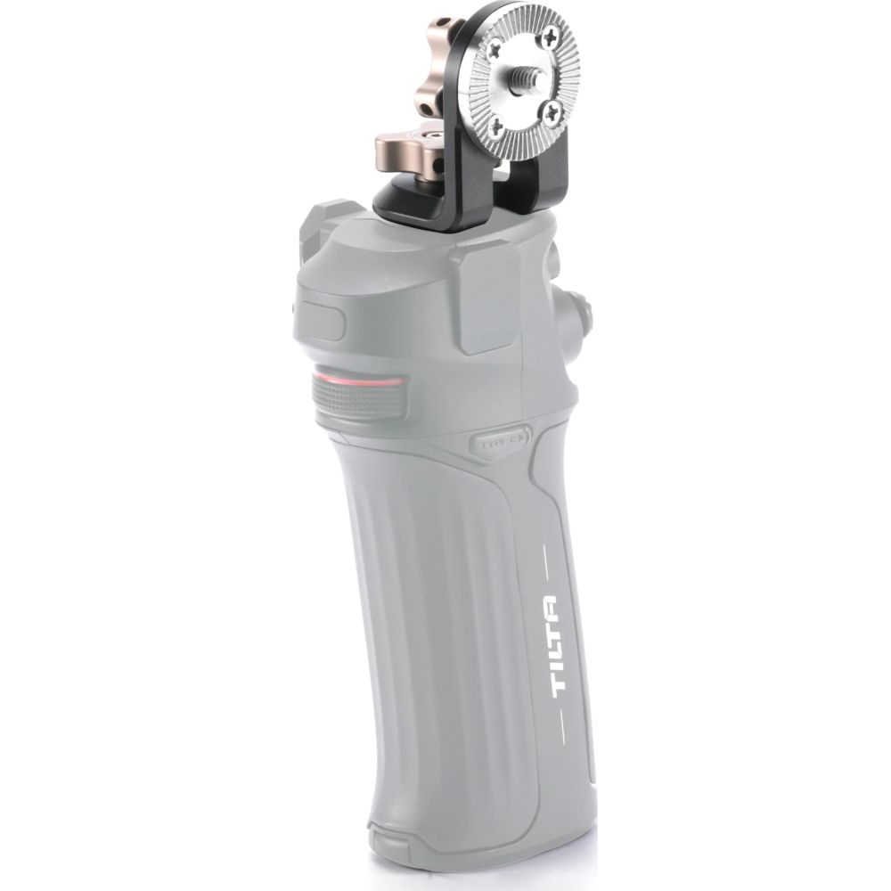 Tilta Winkel-Rosettenadapter auf 1/4"-20 mit Positionierstiften – Schwarz