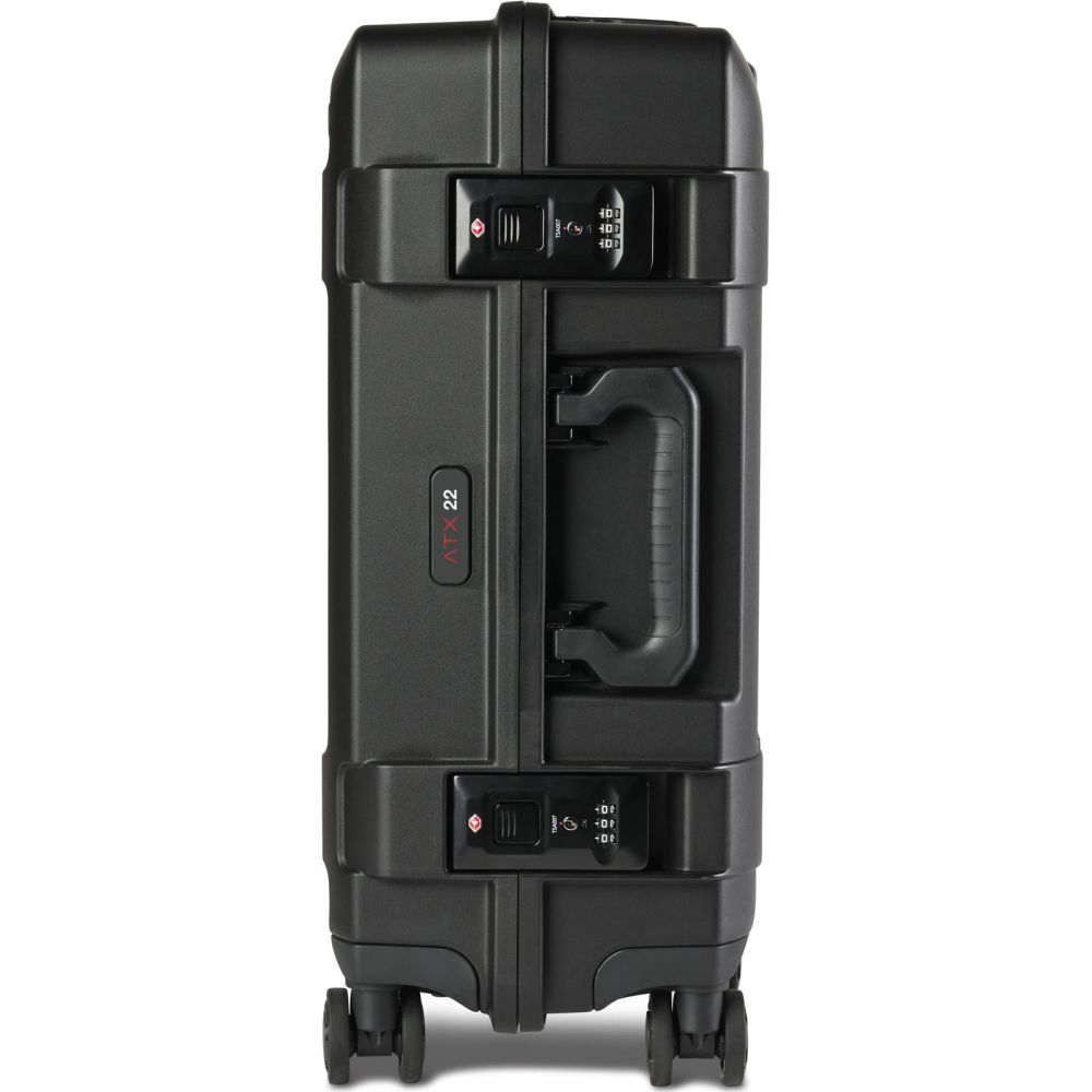 Peli ATX TRVL Hartschalen-Reisekoffer, Schwarz