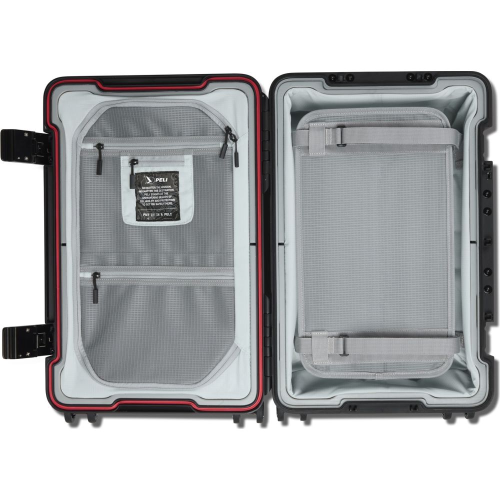 Peli ATX TRVL Hartschalen-Reisekoffer, Schwarz