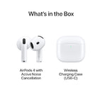Apple AirPods 4 with Active Noise Cancellation
