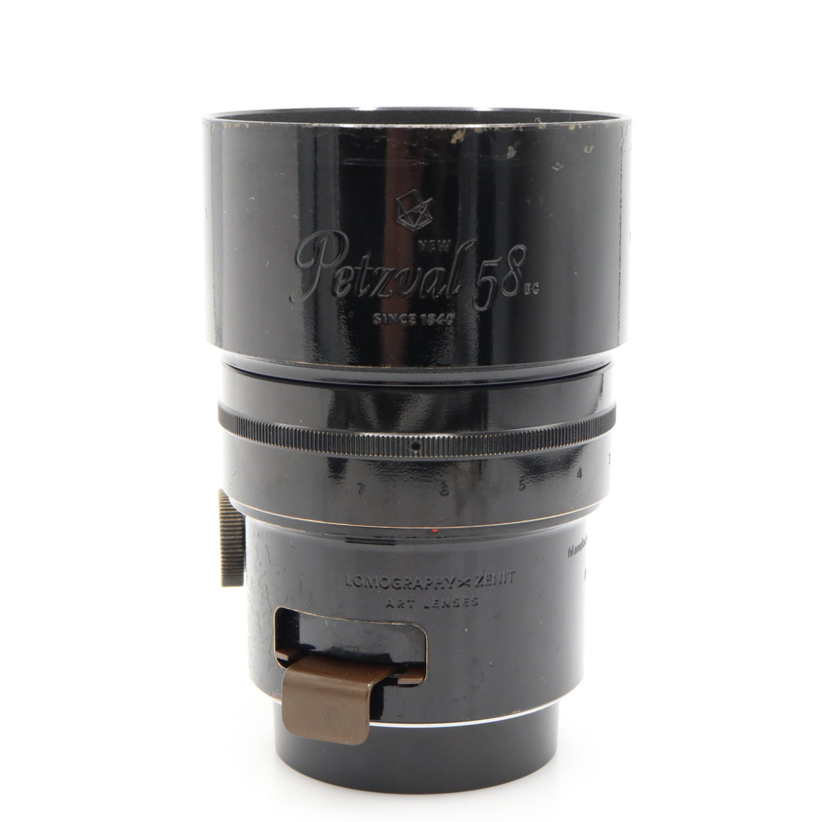 Lomography Petzval 58mm F/1.9 Bokeh Control Art schwarz Nikon F gebraucht