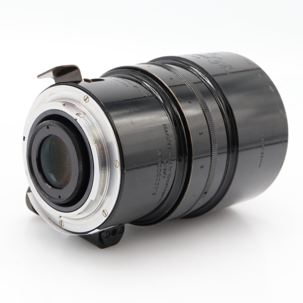 Lomography Petzval 58mm F/1.9 Bokeh Control Art schwarz Nikon F gebraucht
