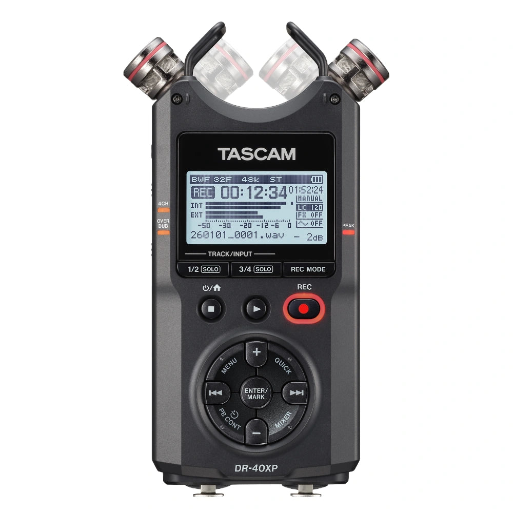 Tascam DR-40XP Handheld Recorder