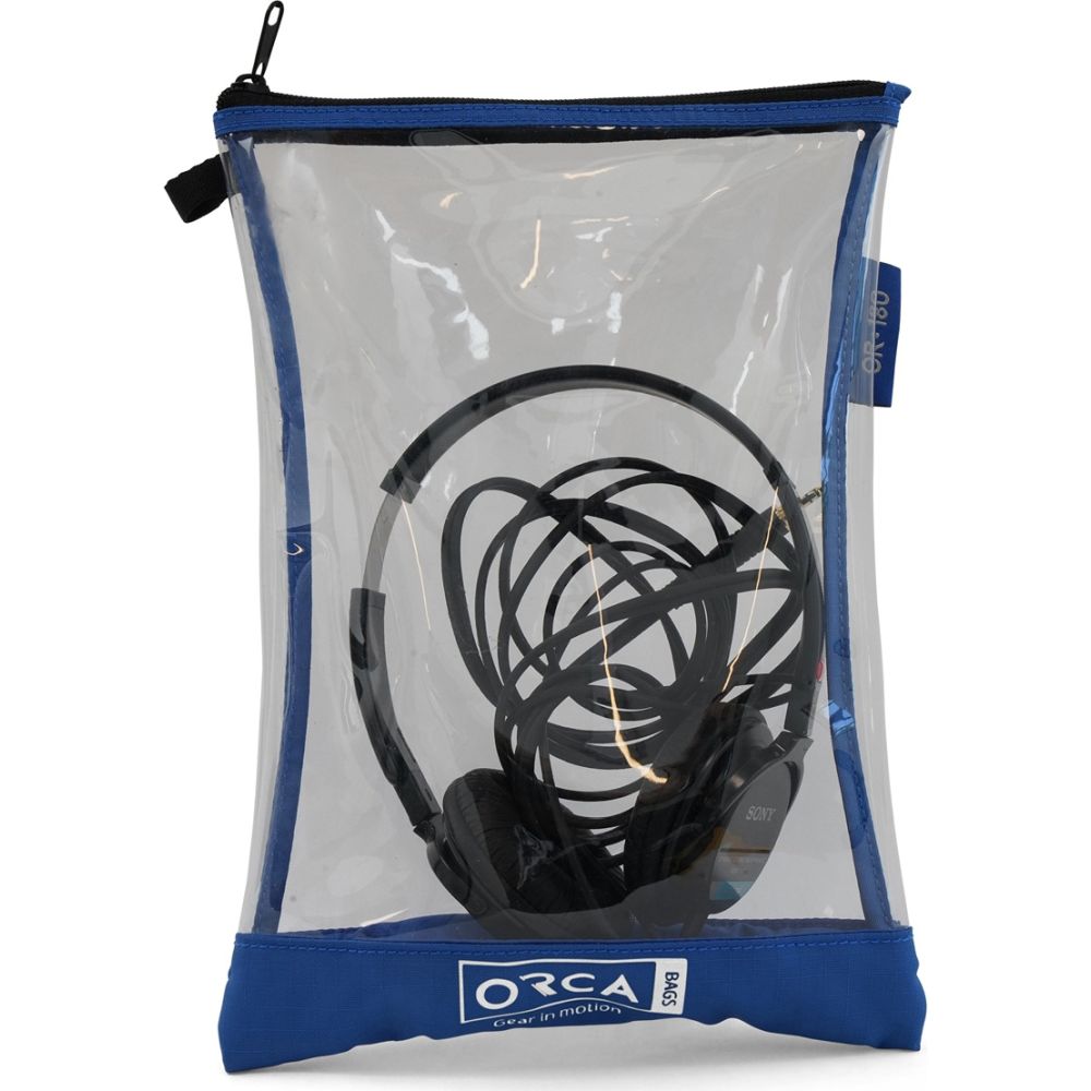 Orca transparent pouches set (4 pouches)