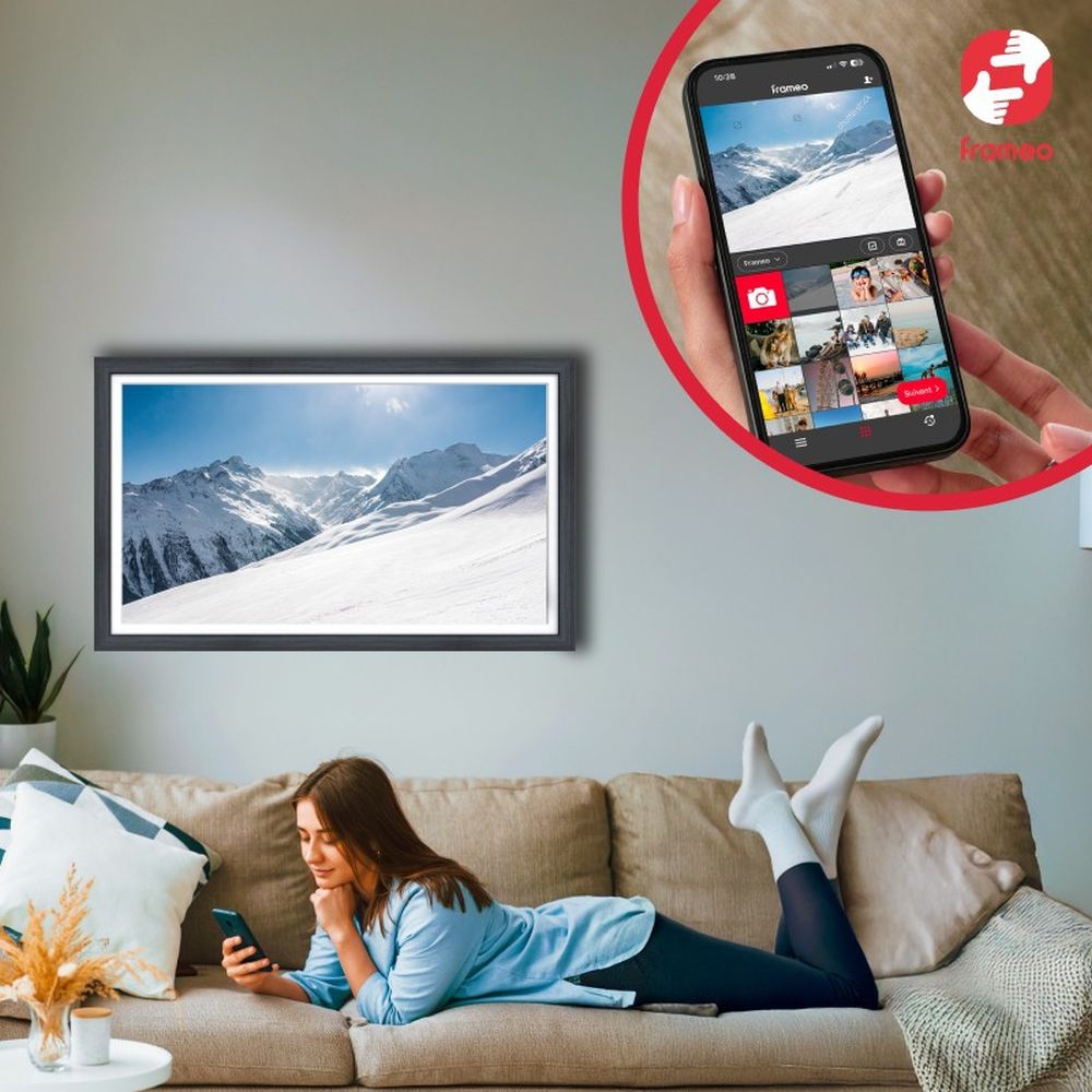 AgfaPhoto Frameo 3-in-1-Bilderrahmen 32" WLAN