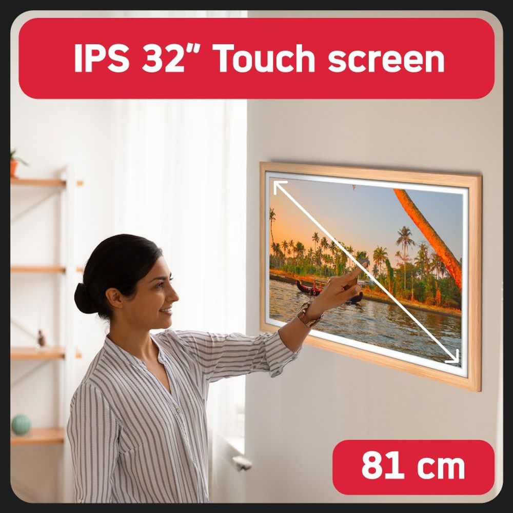 AgfaPhoto Frameo 3-in-1-Bilderrahmen 32" WLAN