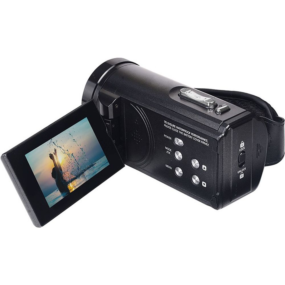AgfaPhoto Wasserdichter 4K-Camcorder CC4000W