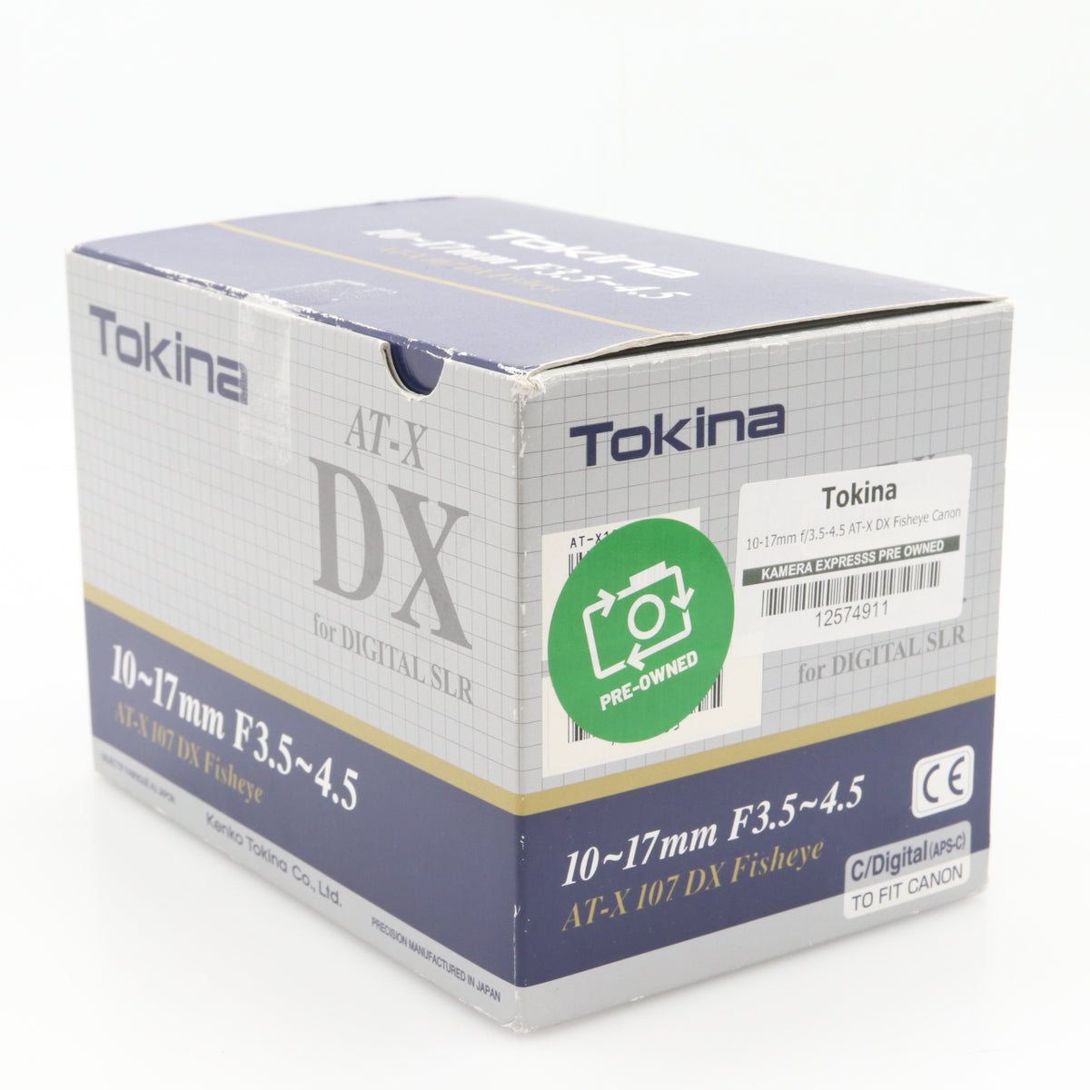 Tokina 10-17mm f/3.5-4.5 AT-X DX Fisheye Canon gebraucht