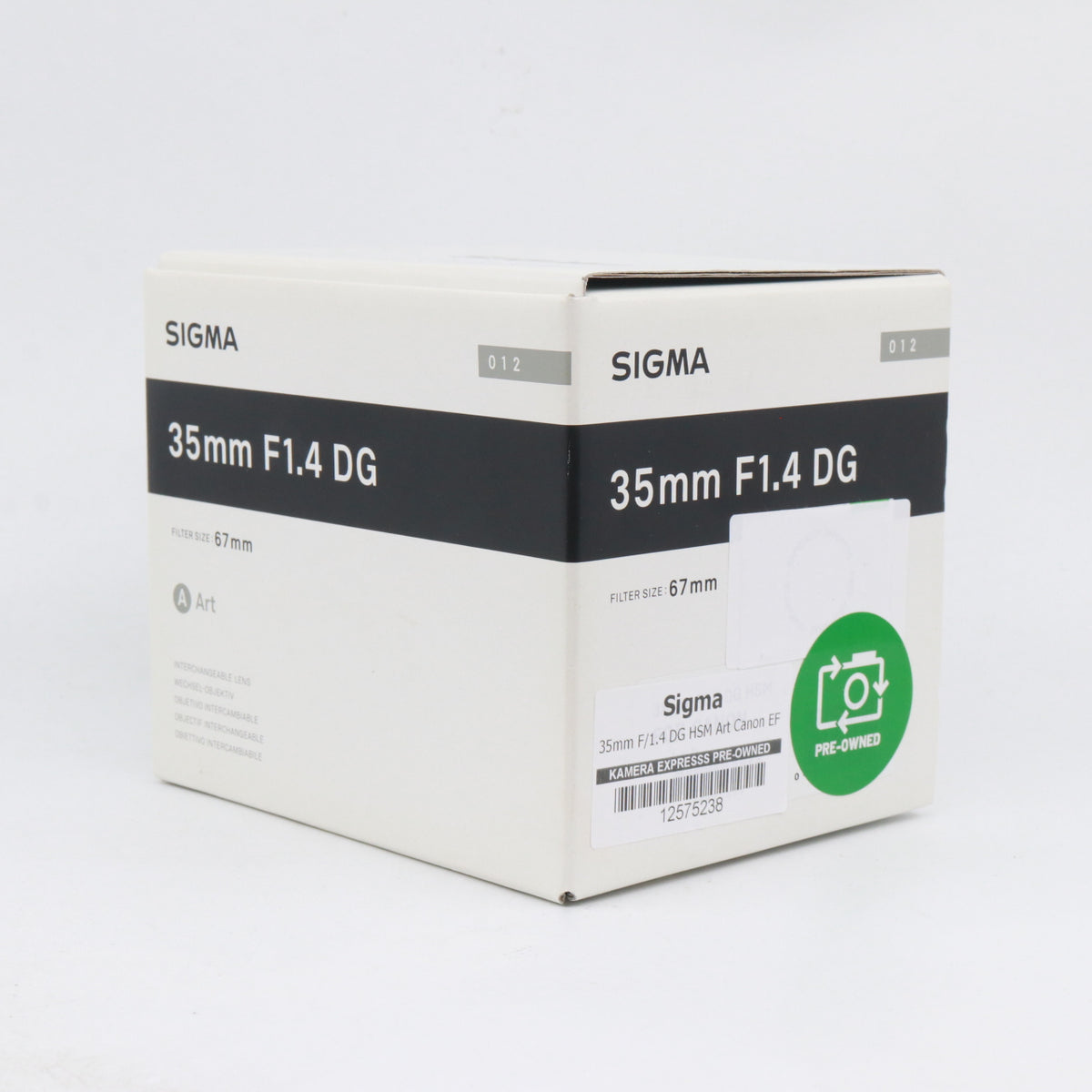 Sigma 35mm F/1.4 DG HSM Art Canon EF gebraucht