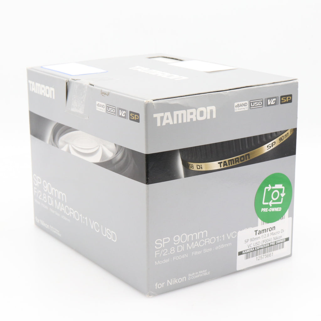Tamron SP 90mm f/2.8 Macro Di VC USD (F004) Nikon gebraucht