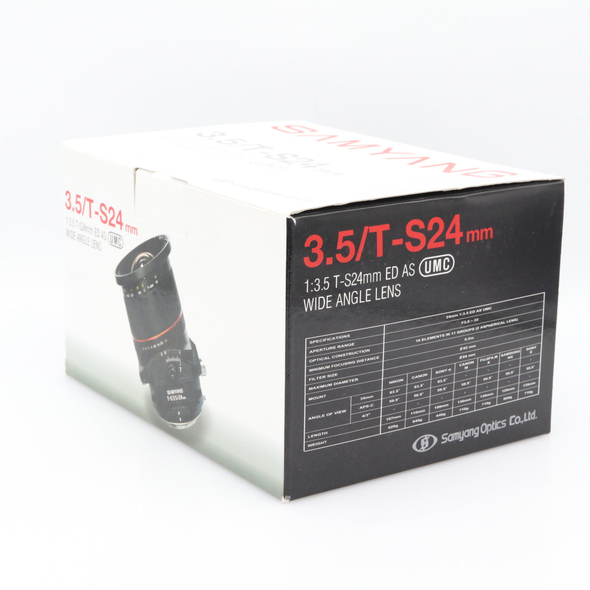 Samyang T-S 24mm f/3.5 ED AS UMC Tilt/Shift Canon gebraucht
