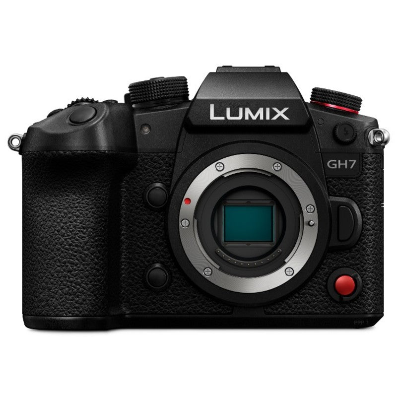 Panasonic Lumix DC-GH7 + Lumix DMW-DMS1E Digitales Shotgun-Mikrofon