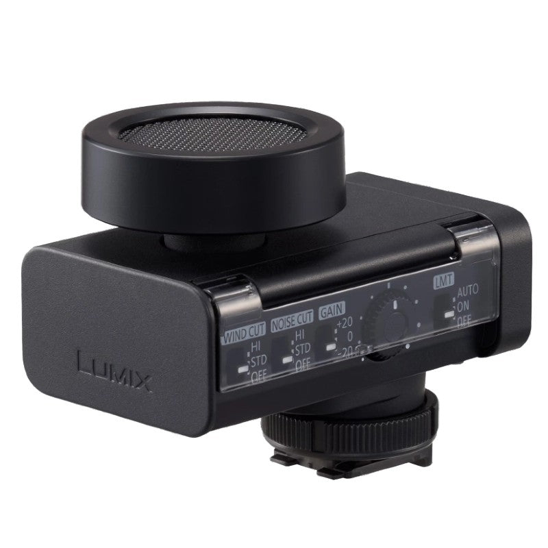 Panasonic Lumix DC-GH7 + Lumix DMW-DMS1E Digitales Shotgun-Mikrofon