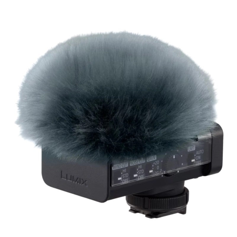 Panasonic Lumix DC-GH7 + Lumix DMW-DMS1E Digitales Shotgun-Mikrofon