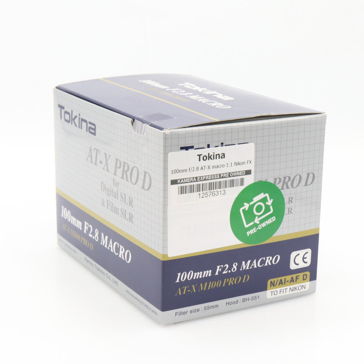 Tokina 100mm f/2.8 AT-X macro 1:1 Nikon FX gebraucht