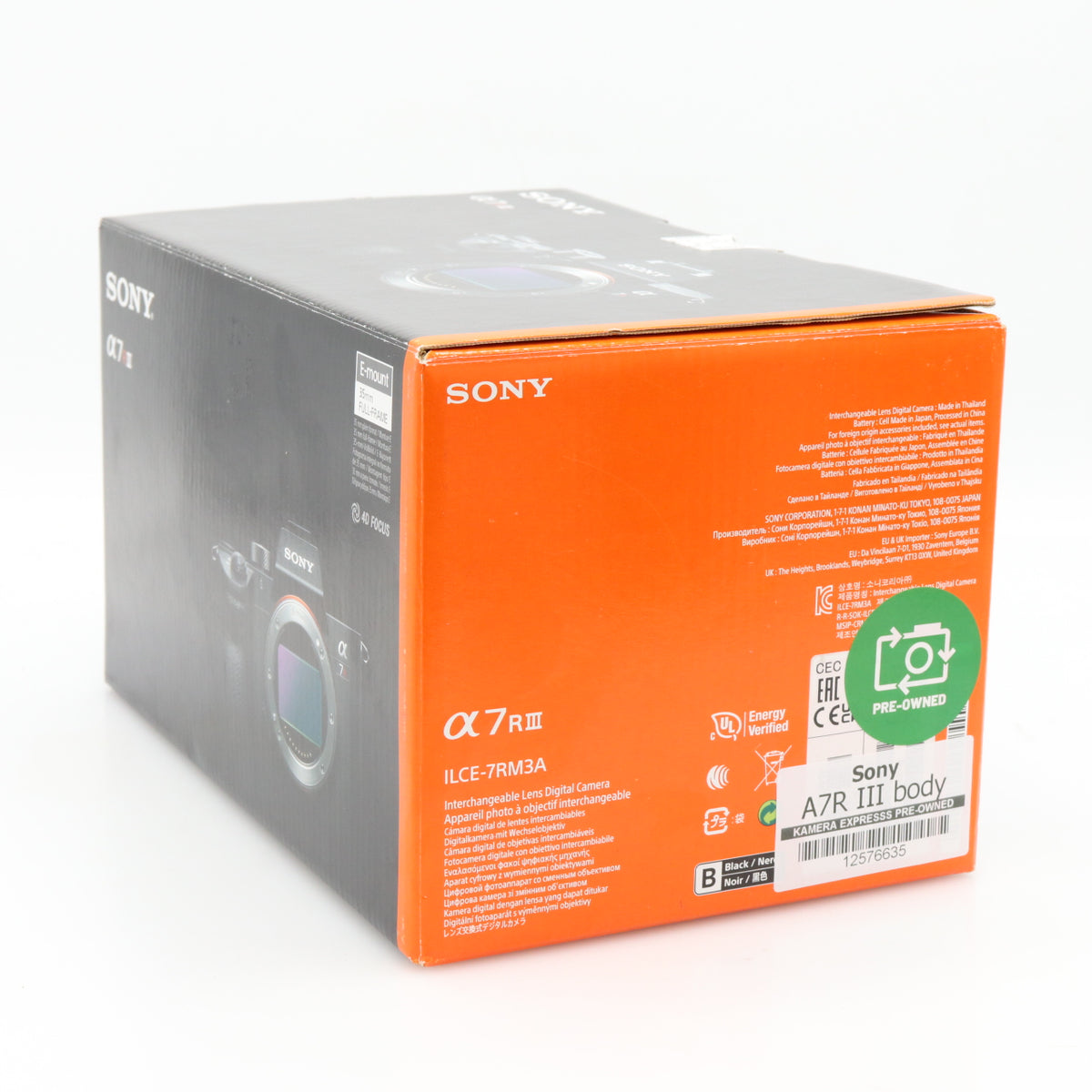 Sony A7R III Gehäuse gebraucht