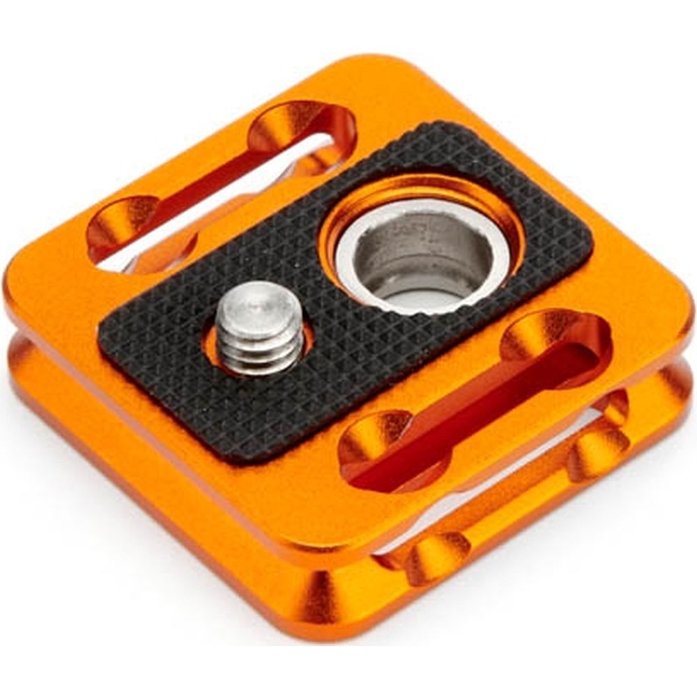 3 Legged Thing QD4XP Platte 38x38mm Arca-kompatible Schnellwechselplatte Orange