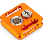3 Legged Thing QD4XP Platte 38x38mm Arca-kompatible Schnellwechselplatte Orange