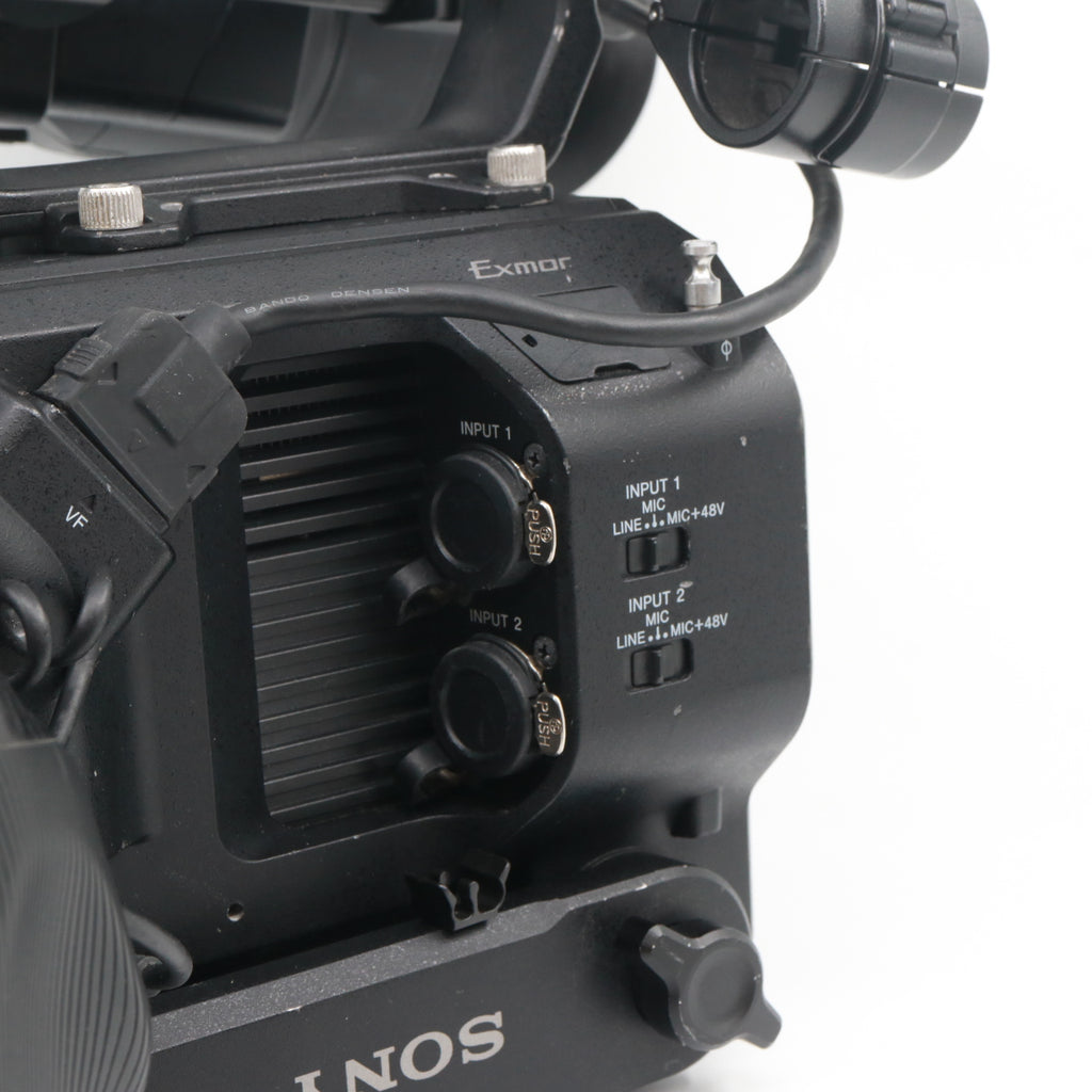 Sony PXW-FS7 body + XDCA-FS7 extension unit used