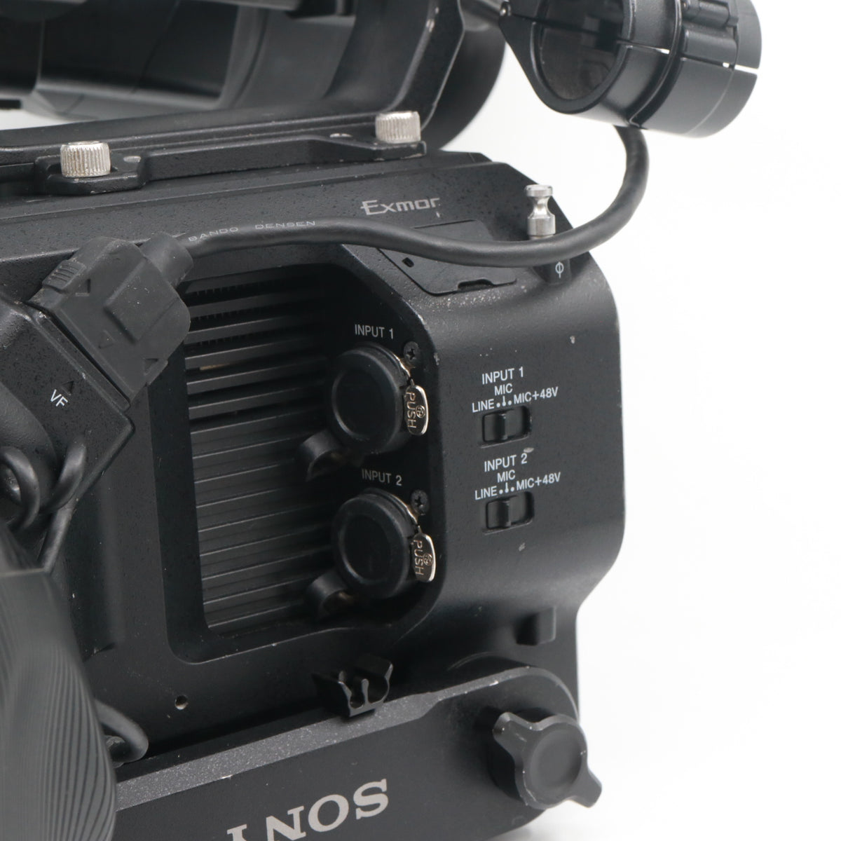 Sony PXW-FS7 body + XDCA-FS7 extension unit used
