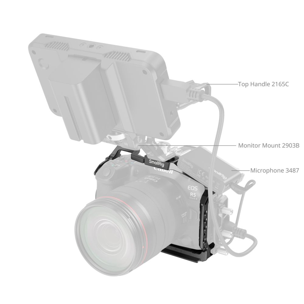 SmallRig 4978B Cage for Canon EOS R5 Mark II