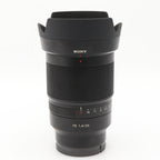 Sony FE 35mm f/1.4 ZA ZEISS Distagon T* used