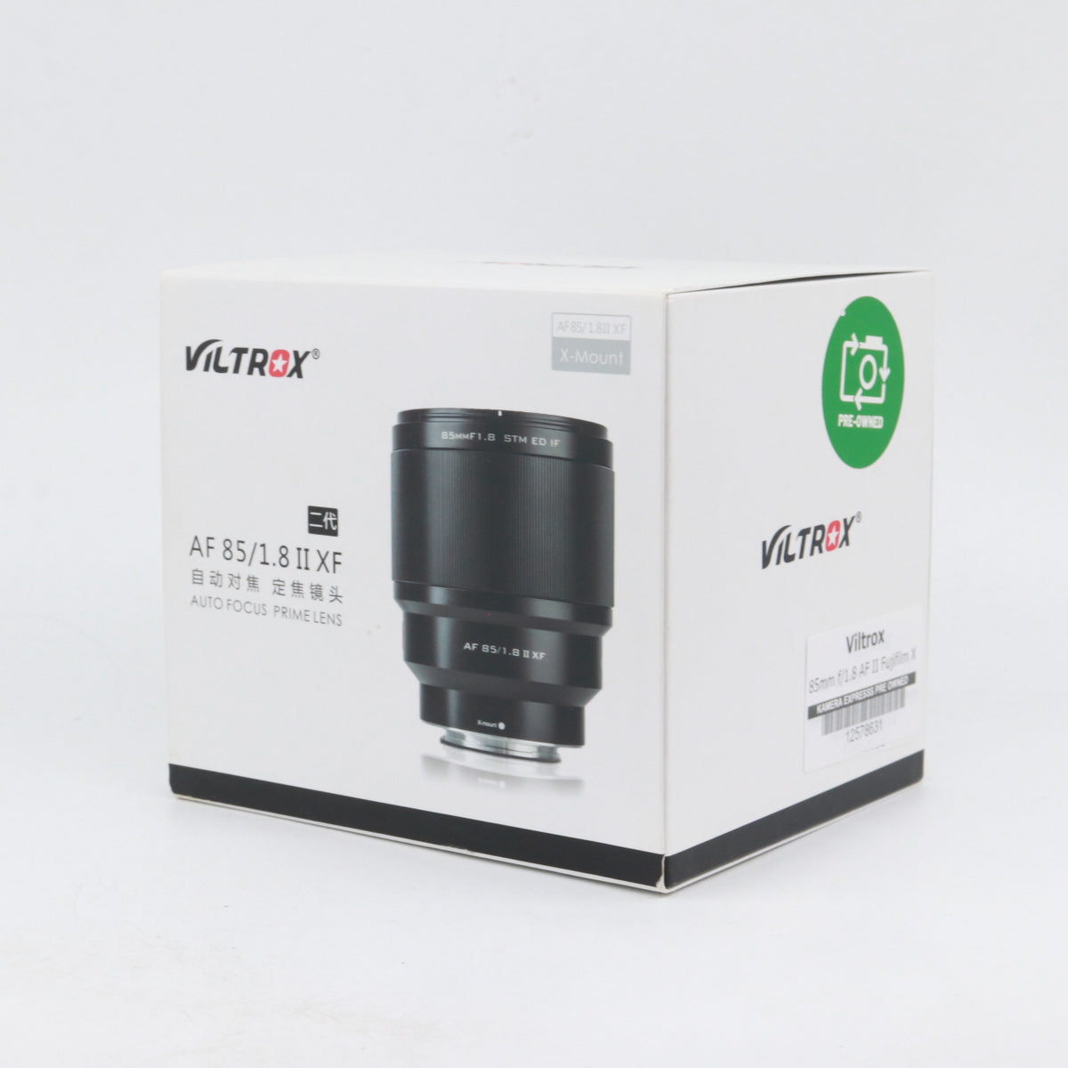 Viltrox 85mm f/1.8 AF II Fujifilm X used