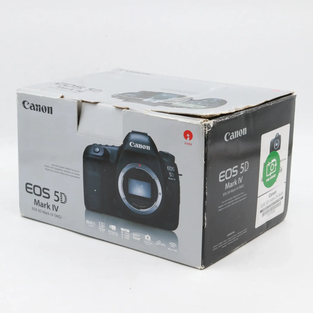 Canon EOS 5D mark IV body used