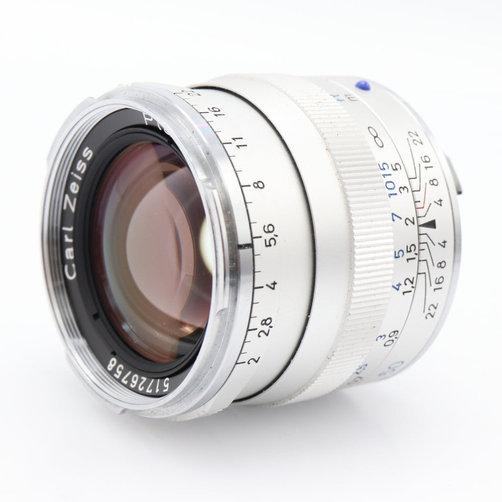 Zeiss 50mm f/2 Planar T* ZM silver used
