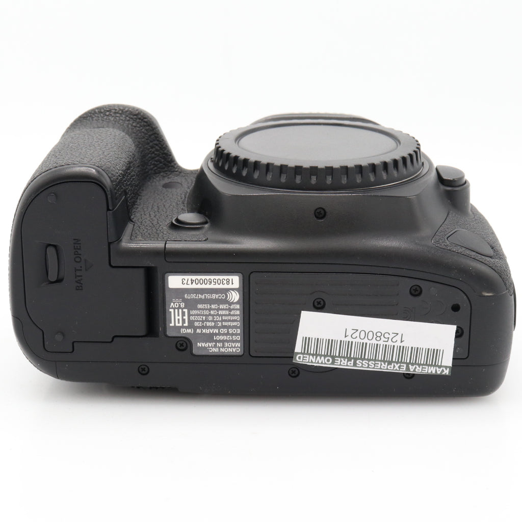 Canon EOS 5D mark IV body used