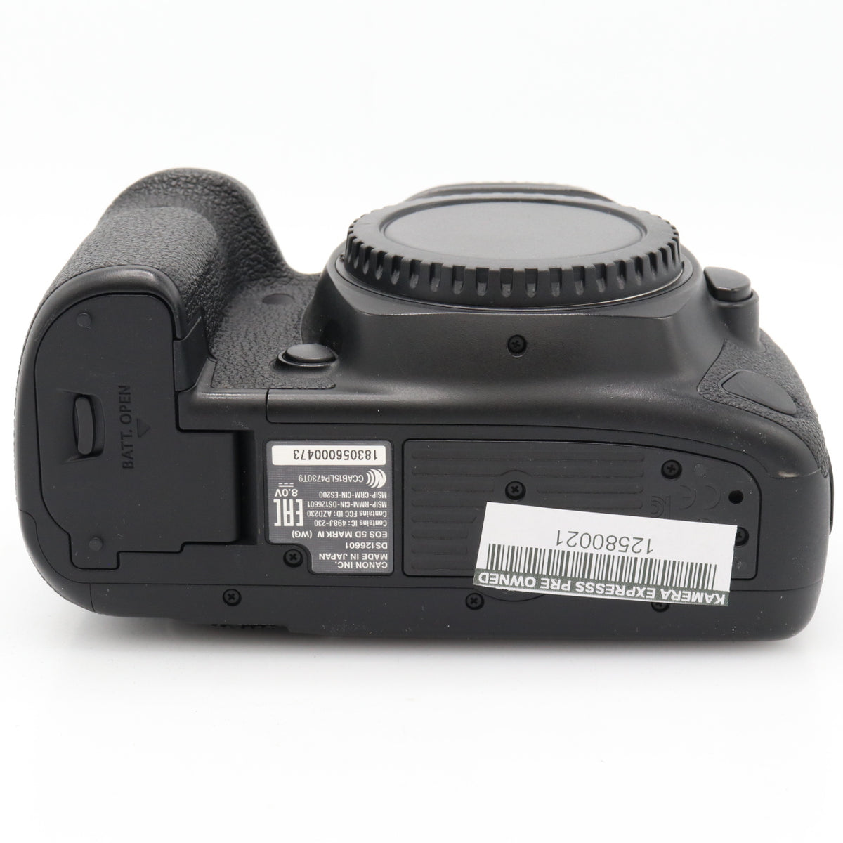 Canon EOS 5D mark IV body used