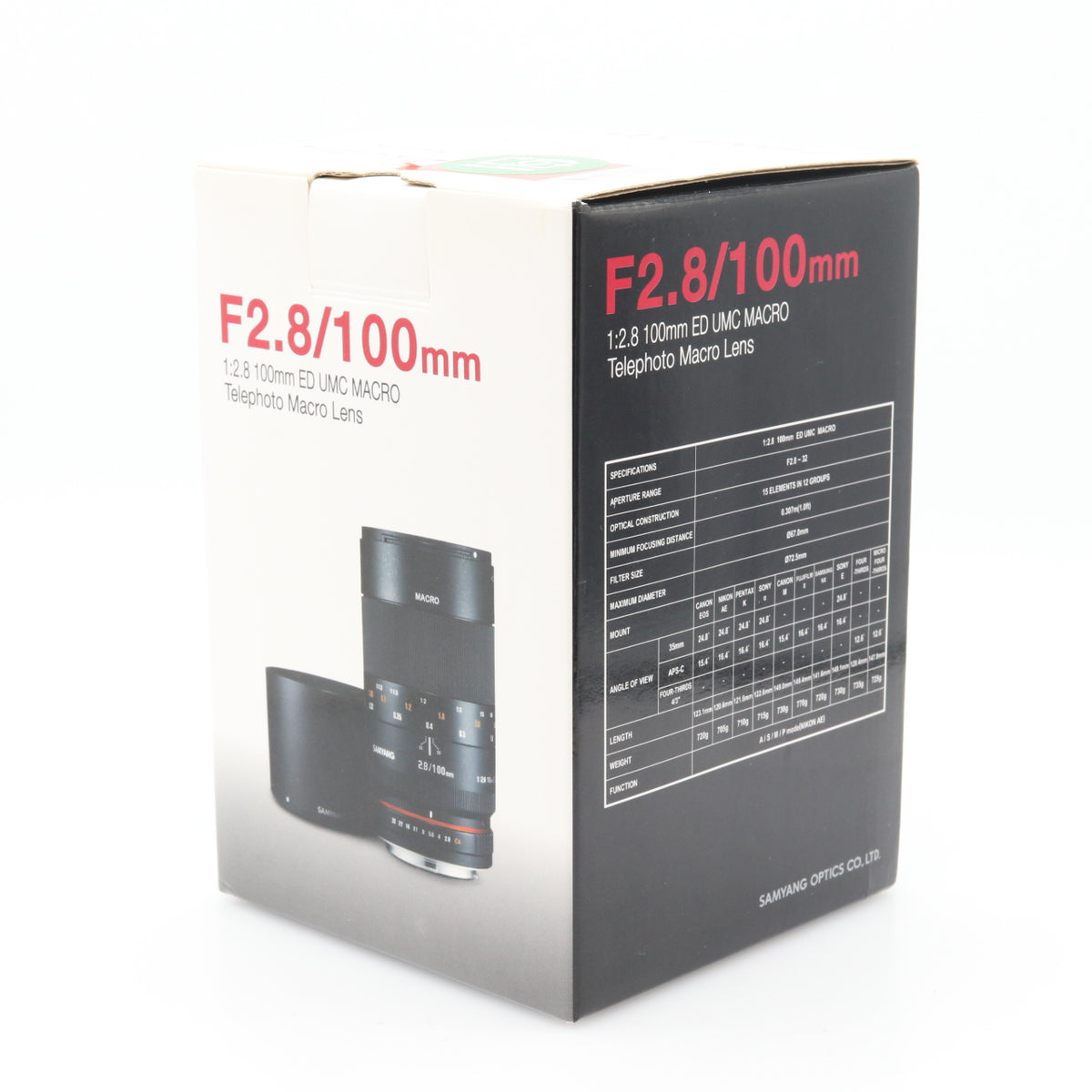 Samyang 100mm f/2.8 ED UMC Macro Fuji X gebraucht