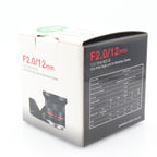 Samyang 12mm f/2 NCS CS Fujifilm X gebraucht