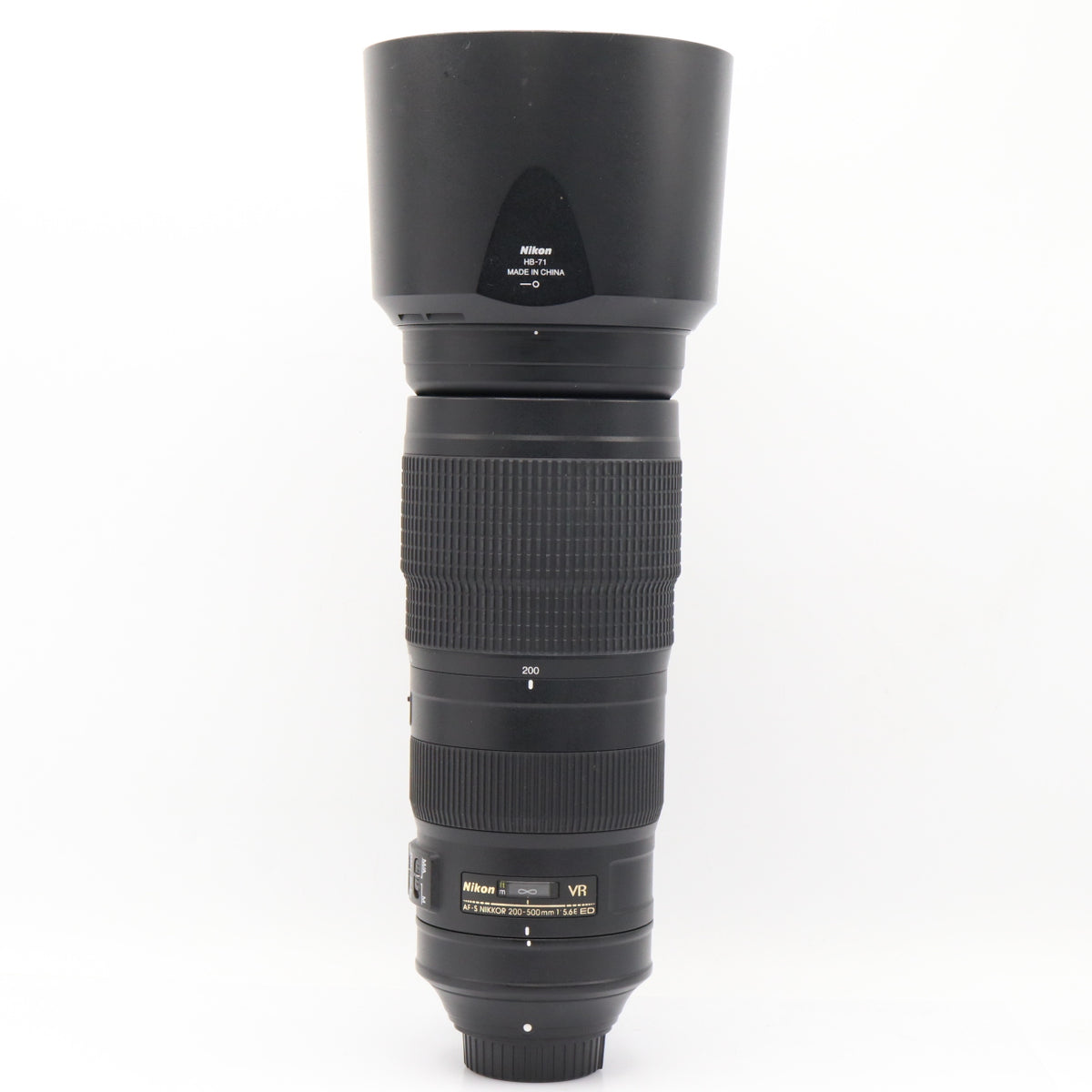 Nikon AF-S 200-500mm f/5.6E VR ED used