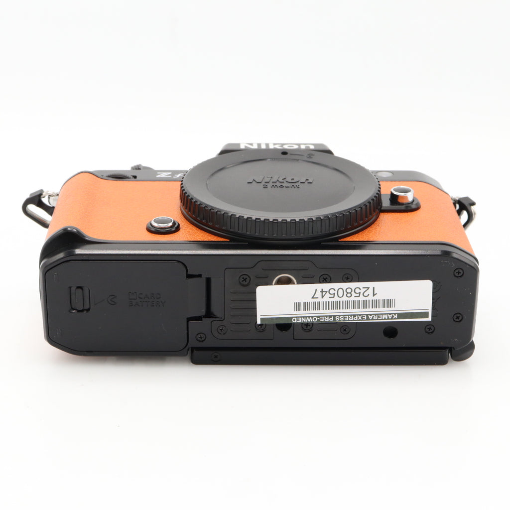 Nikon Z f body Sunset Orange used
