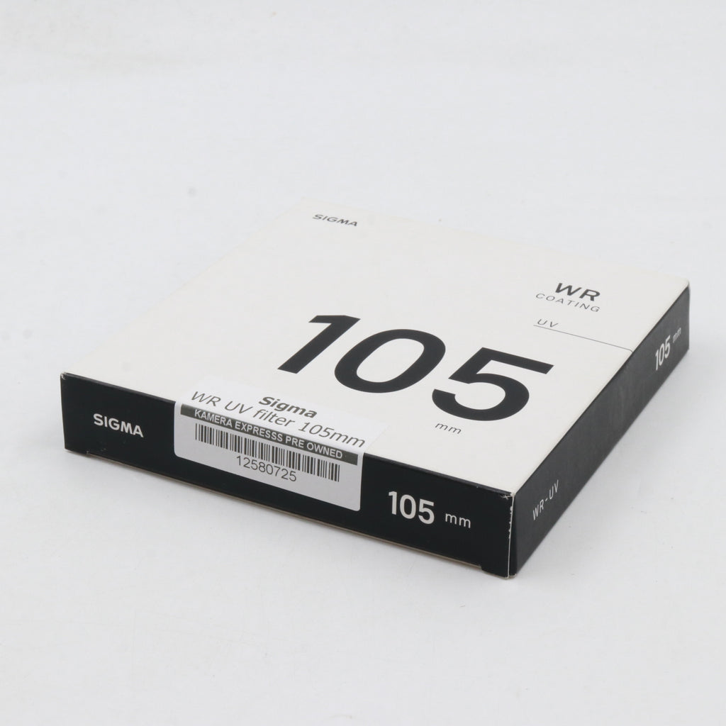 Sigma WR UV filter 105mm gebraucht