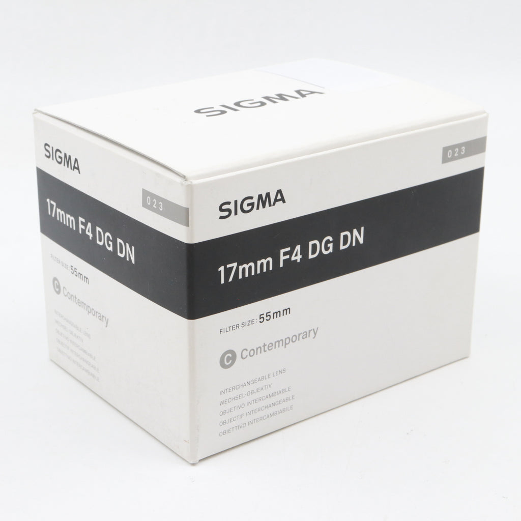Sigma 17mm F/4 DG DN Contemporary Sony FE gebraucht