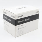 Sigma 17mm F/4 DG DN Contemporary Sony FE gebraucht