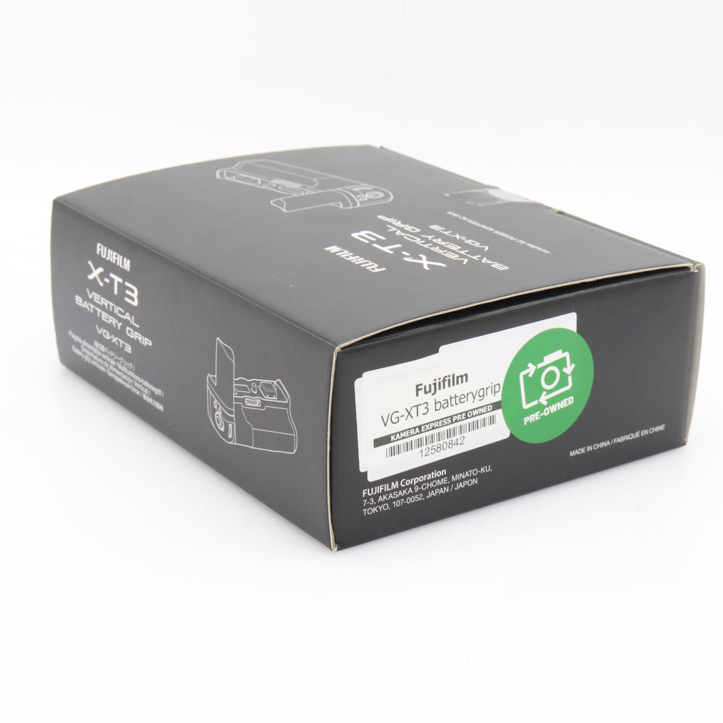 Fujifilm VG-XT3 batterygrip used