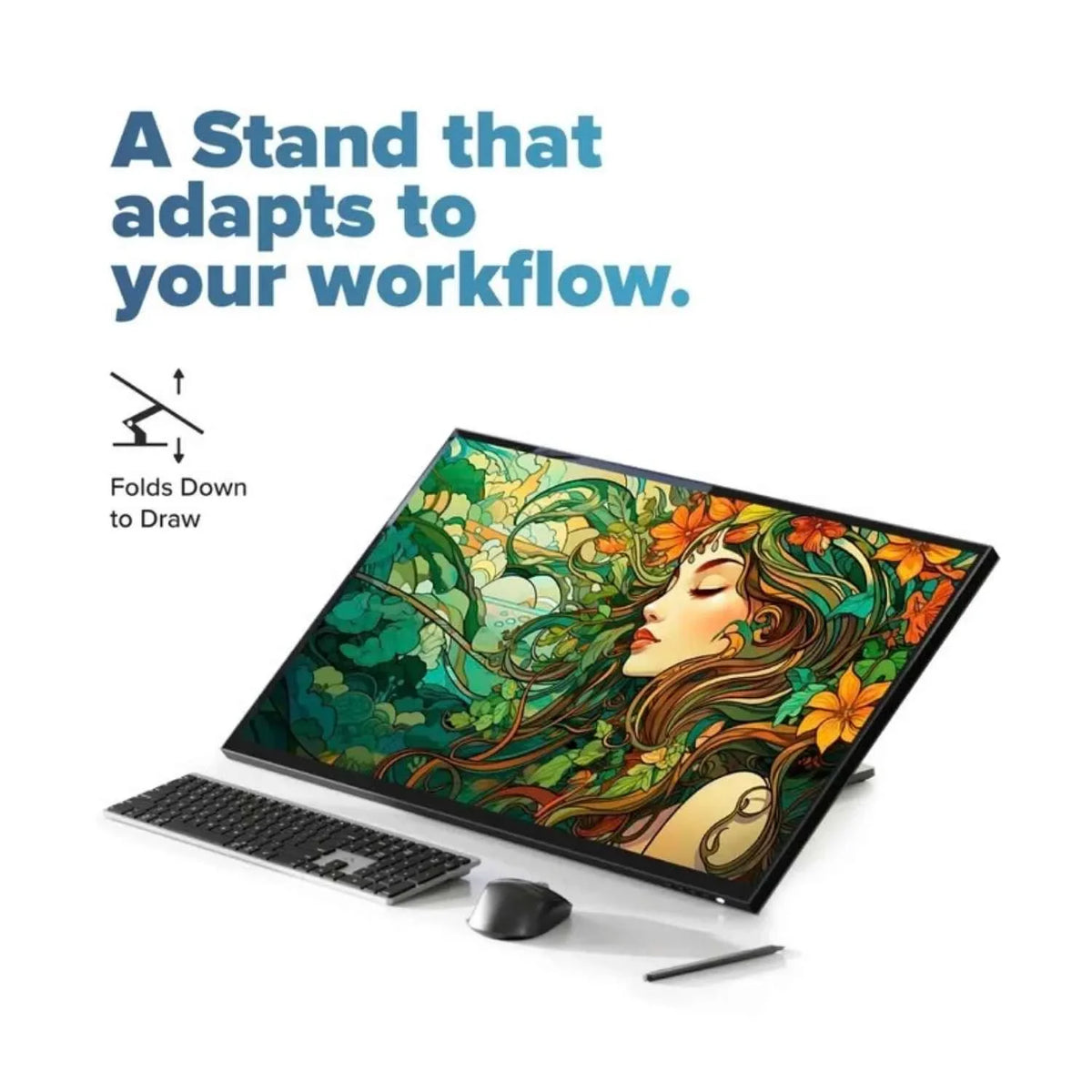 Alogic Clarity Fold Touch 4k UHD 32" monitor