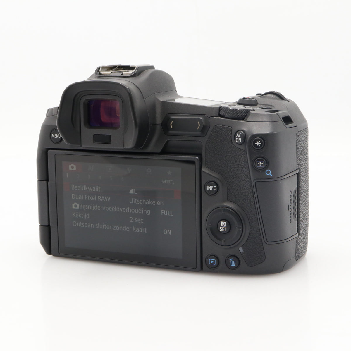 Canon EOS R body used