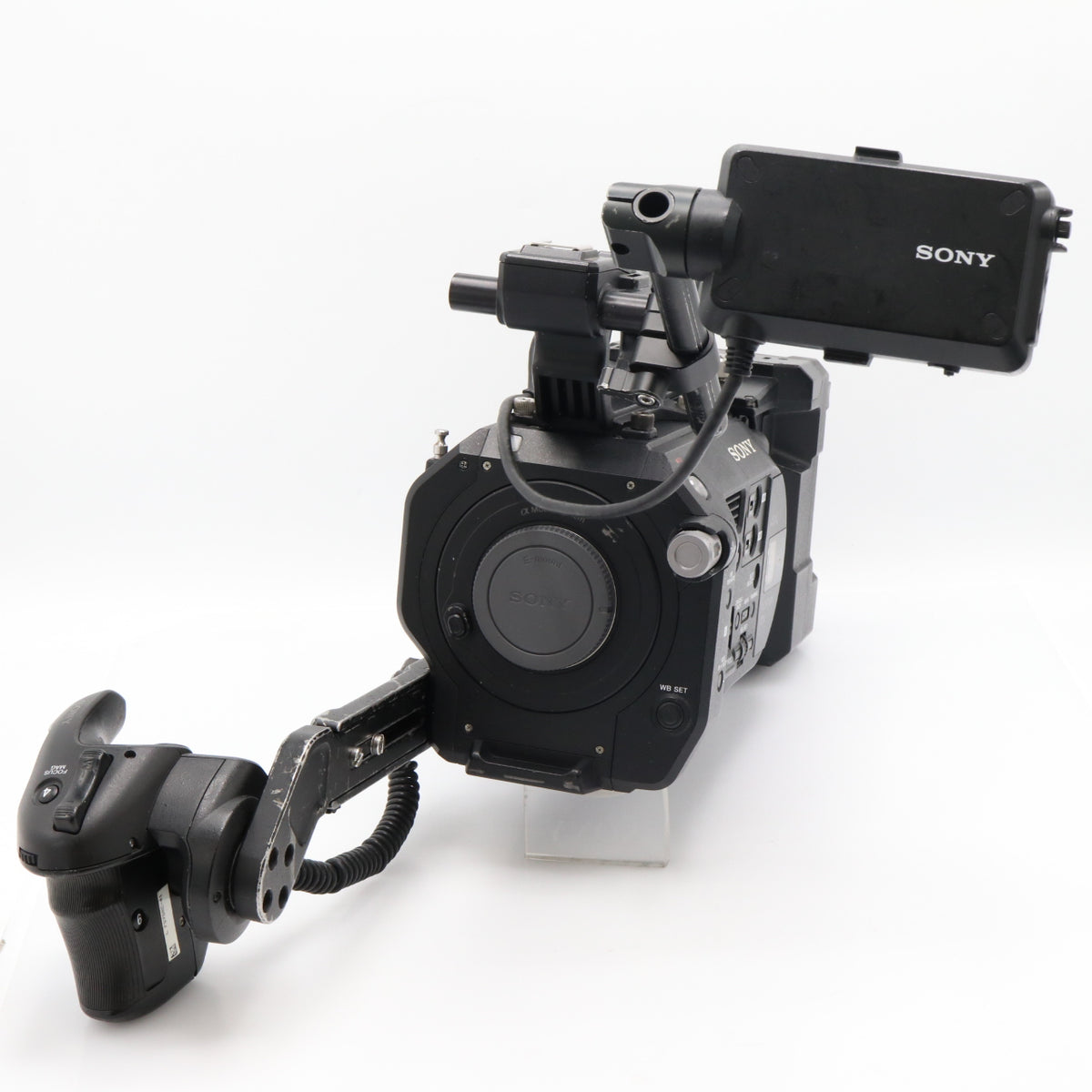 Sony PXW-FS7 body + XDCA-FS7 extension unit used