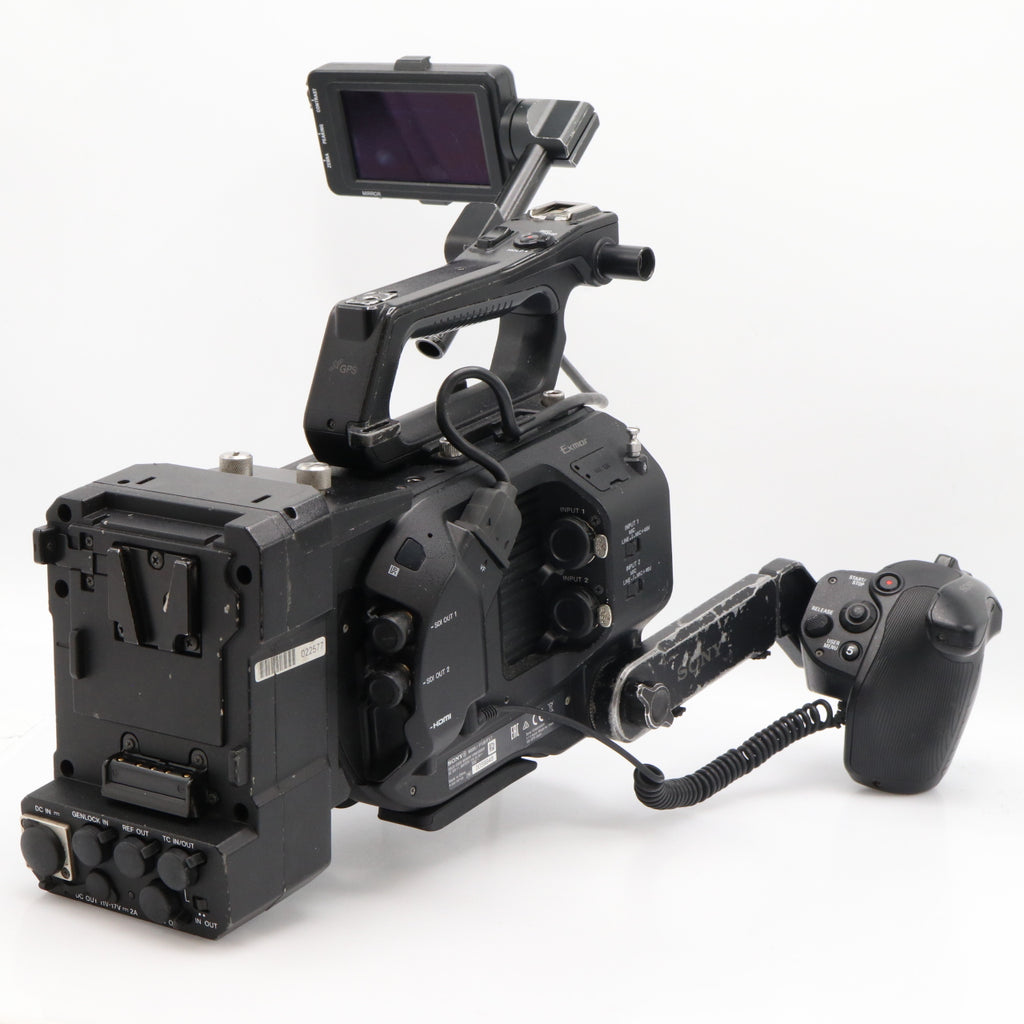 Sony PXW-FS7 body + XDCA-FS7 extension unit used